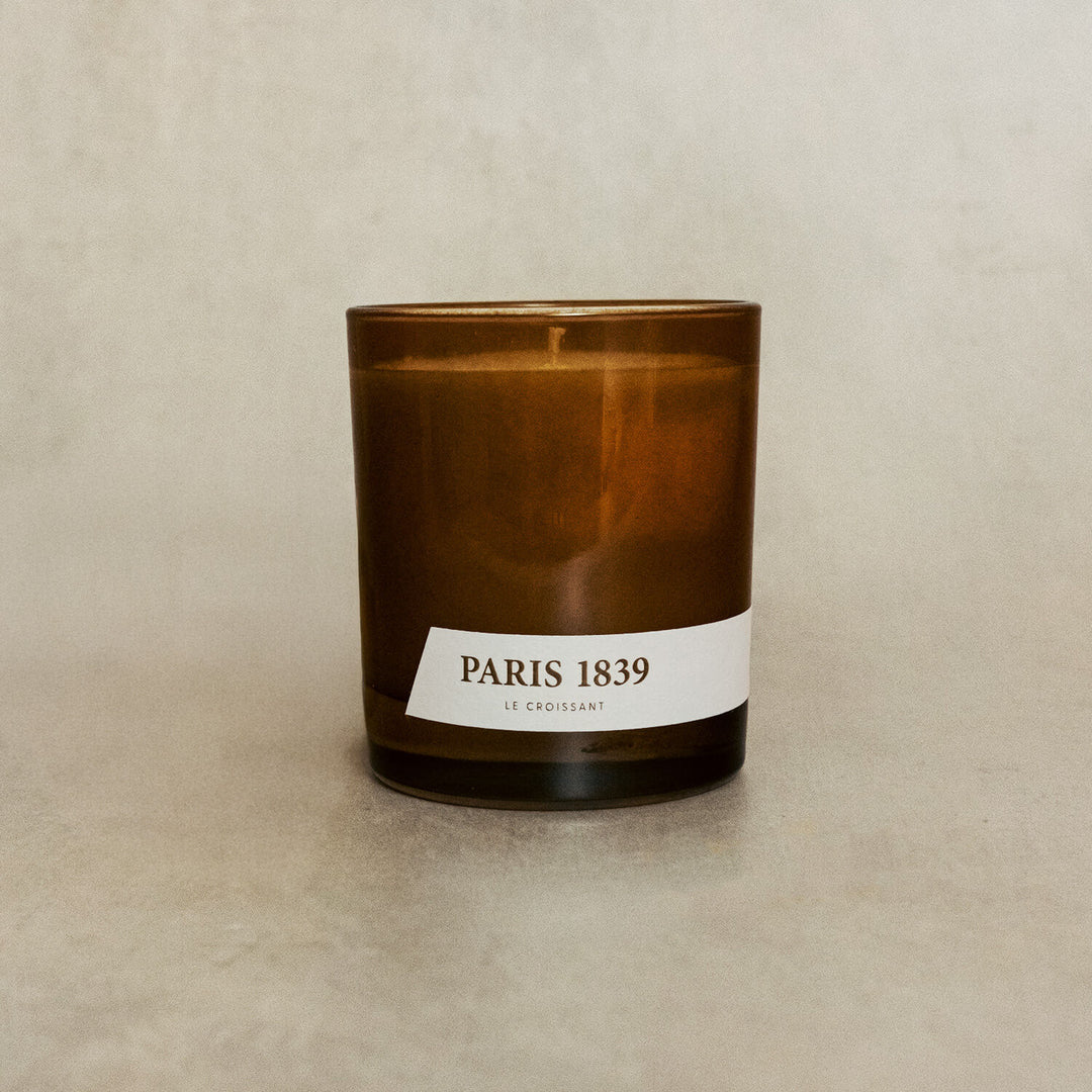 Paris 1839 Croissant Candle