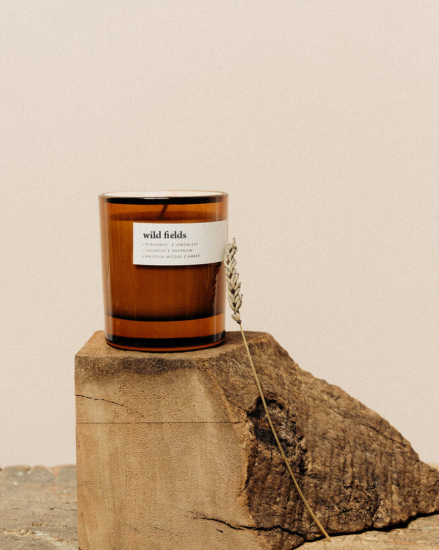 wild fields | wild + refined premium soy candle