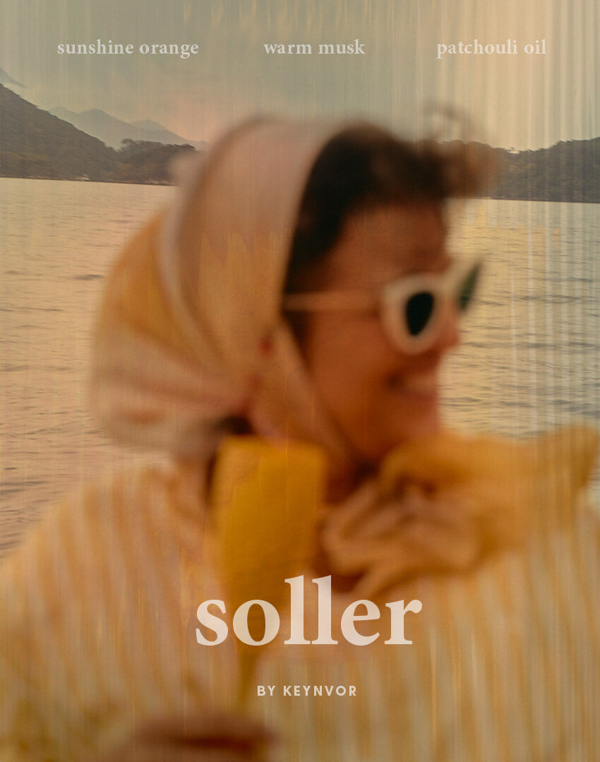 Soller | Warm Orange + Seared Amber | Premium Soy Wax 200g Candle