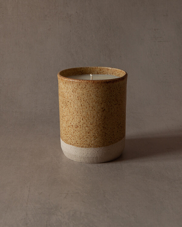 Sand Dune Stoneware Candle